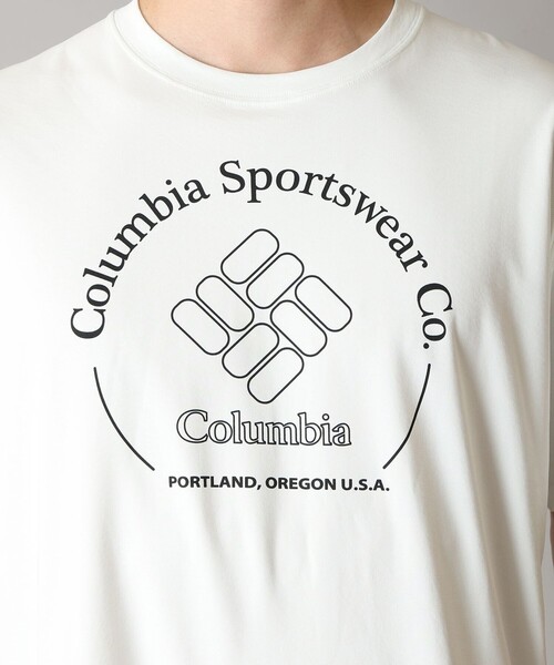 Columbia(コロンビア)の「UVカット 速乾 Columbia / グレイシャルビスタ グラフィックTシャツ / コロンビア(Tシャツ/カットソー・メンズ・ベージュ/ホワイト/ブラック/ネイビー/ブルー/ブルー系その他/ブラック系その他/パープル/ブラウン/ホワイト系その他・S/XXL/XL/L/M)」の15枚目の写真