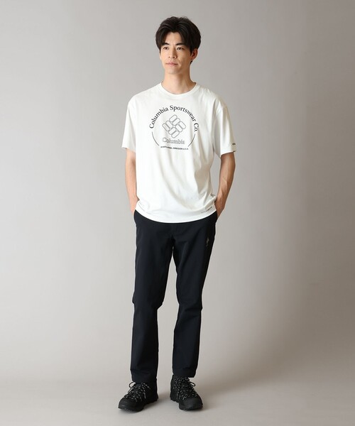 Columbia(コロンビア)の「UVカット 速乾 Columbia / グレイシャルビスタ グラフィックTシャツ / コロンビア(Tシャツ/カットソー・メンズ・ベージュ/ホワイト/ブラック/ネイビー/ブルー/ブルー系その他/ブラック系その他/パープル/ブラウン/ホワイト系その他・S/XXL/XL/L/M)」の16枚目の写真