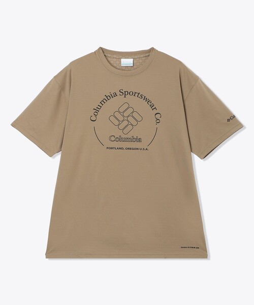 Columbia(コロンビア)の「UVカット 速乾 Columbia / グレイシャルビスタ グラフィックTシャツ / コロンビア(Tシャツ/カットソー・メンズ・ベージュ/ホワイト/ブラック/ネイビー/ブルー/ブルー系その他/ブラック系その他/パープル/ブラウン/ホワイト系その他・S/XXL/XL/L/M)」の17枚目の写真