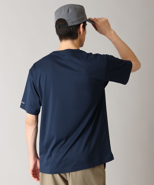 Columbia(コロンビア)の「UVカット 速乾 Columbia / グレイシャルビスタ グラフィックTシャツ / コロンビア(Tシャツ/カットソー・メンズ・ベージュ/ホワイト/ブラック/ネイビー/ブルー/ブルー系その他/ブラック系その他/パープル/ブラウン/ホワイト系その他・S/XXL/XL/L/M)」の22枚目の写真