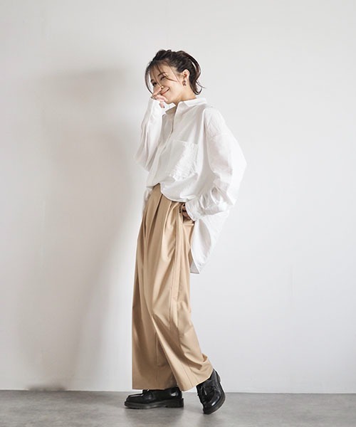 ANIECA（アニーカ）の「バックプリントシャツ（シャツ/ブラウス）」 - WEAR