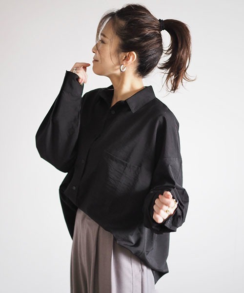 ANIECA（アニーカ）の「バックプリントシャツ（シャツ/ブラウス）」 - WEAR