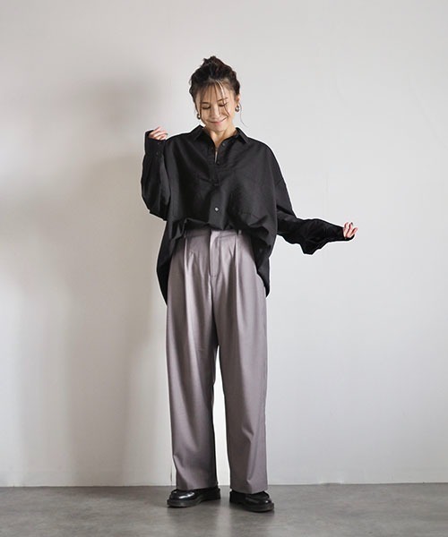 ANIECA（アニーカ）の「バックプリントシャツ（シャツ/ブラウス）」 - WEAR