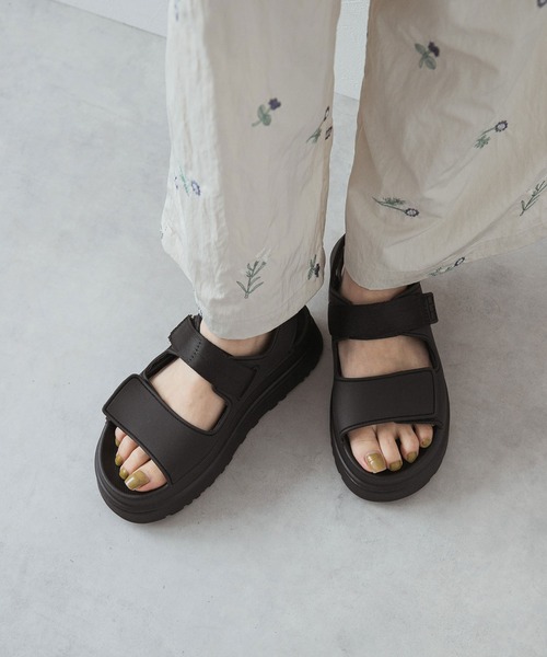 bohmal(ボマール)の「ストラップラバーサンダル(サンダル・レディース・ライム/ベージュ/ブラック・LARGE/MEDIUM/SMALL)」の11枚目の写真