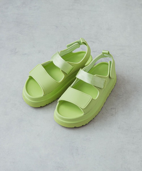 bohmal(ボマール)の「ストラップラバーサンダル(サンダル・レディース・ライム/ベージュ/ブラック・LARGE/MEDIUM/SMALL)」の12枚目の写真