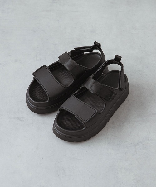 bohmal(ボマール)の「ストラップラバーサンダル(サンダル・レディース・ライム/ベージュ/ブラック・LARGE/MEDIUM/SMALL)」の7枚目の写真