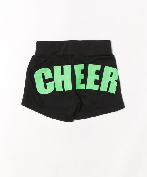 CHEER（チアー）の「ヒップロゴスウェットショートパンツチアパン（スウェットパンツ・レディース・ブラック×グリーン/ブラック×ホワイト/ピンク/ライトグリーン・XS/M/L）」の16枚目の写真