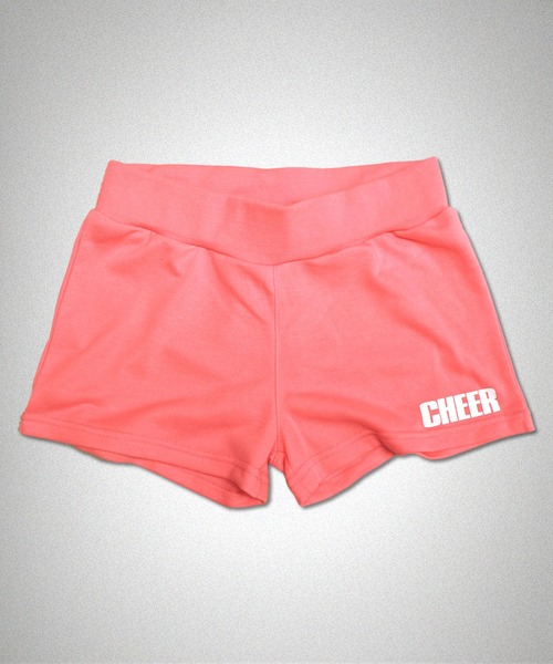 CHEER（チアー）の「ヒップロゴスウェットショートパンツチアパン（スウェットパンツ・レディース・ブラック×グリーン/ブラック×ホワイト/ピンク/ライトグリーン・XS/M/L）」の14枚目の写真