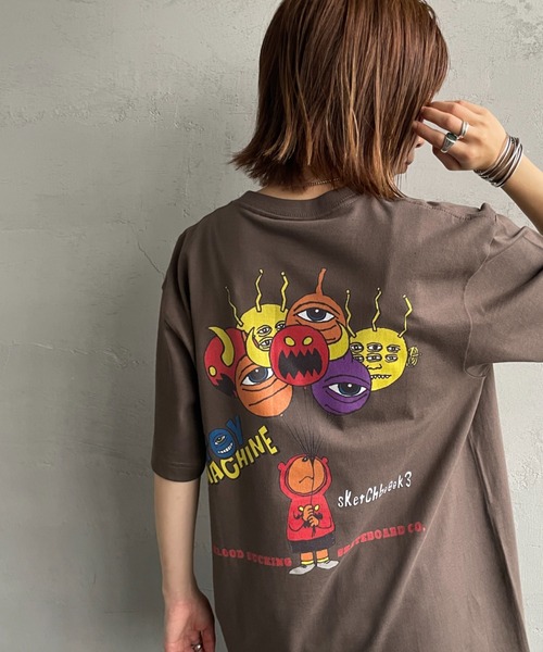 mck　TOY MACHINE x YON FES Tシャツ 事後通販 6/29(日)まで】TOY MACHINE × YON FES T-shirt《Black