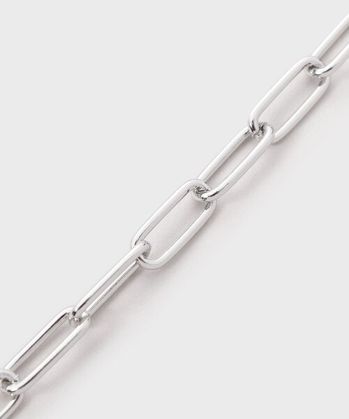 GALLEST(ギャレスト)の「ミックスチェーンラリエット(ネックレス・レディース・シルバー/ゴールド・00)」の6枚目の写真