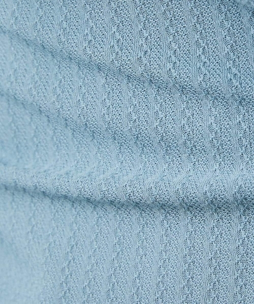 MICHEL KLEIN HOMME (ミッシェルクランオム)の「サッカー柄フードジャケット(テーラードジャケット・メンズ・ライトグレー/ライトブルー/ネイビー・MEDIUM/LARGE/X-LARGE)」の4枚目の写真