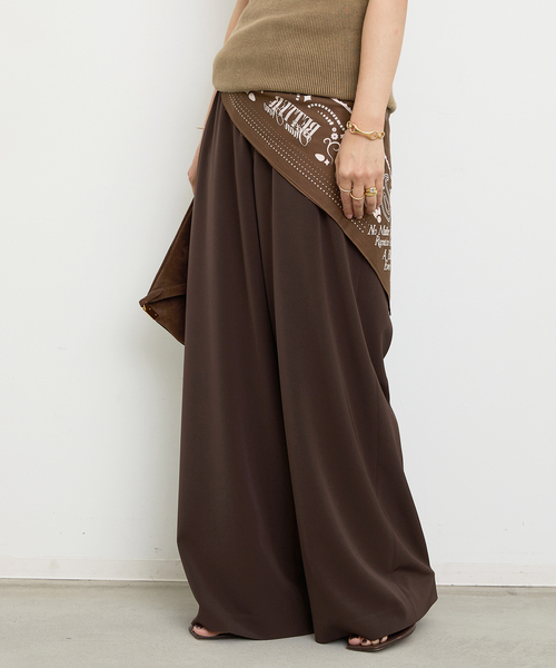 Deuxieme Classe（ドゥーズィエムクラス）の「*Effortless パンツ（その他パンツ・レディース・ブラック/ベージュ/ブラウン/タン・34/36/38）」の22枚目の写真