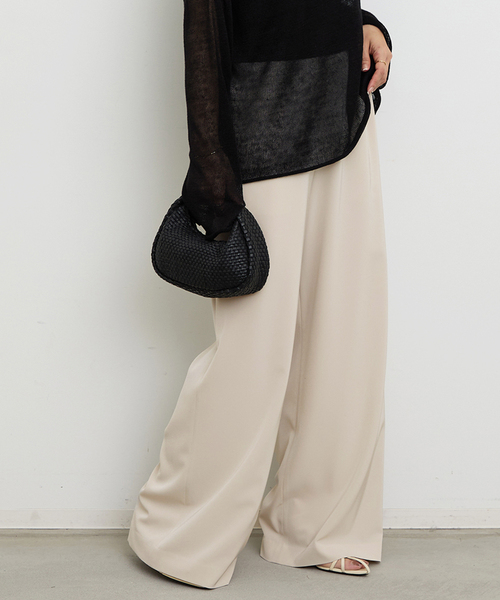 Deuxieme Classe（ドゥーズィエムクラス）の「*Effortless パンツ（その他パンツ・レディース・ブラック/ベージュ/ブラウン/タン・34/36/38）」の13枚目の写真