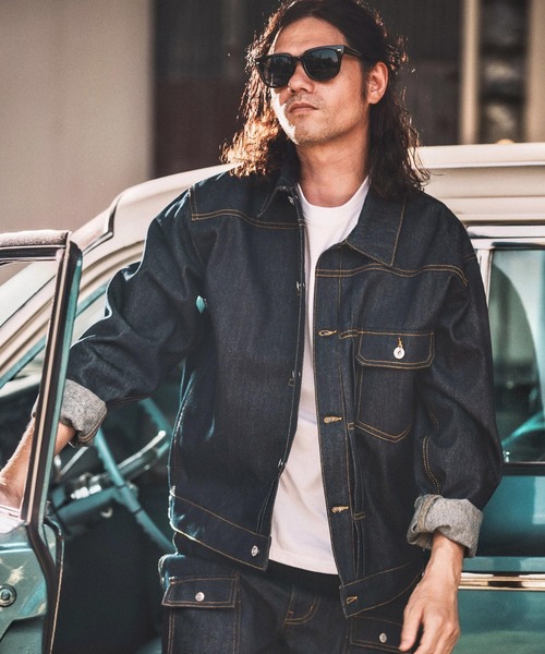 mj10799- RIGIDDENIM JACKET（Gジャン）リジットデニムジャケット
