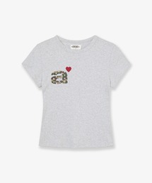 aeae（エーイーエーイー）の「DOT SMALL LETTER TEE（Tシャツ/カットソー）」