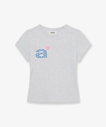 aeae（エーイーエーイー）の「DOT SMALL LETTER TEE（Tシャツ/カットソー）」