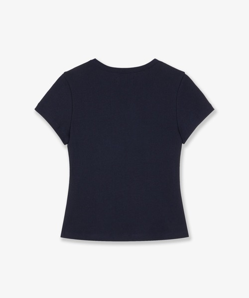 Tシャツ・カットソー AEAE DOT SMALL LETTER TEE 5BNY748 DOT SMALL LETTER TEE（Tシャツ/カットソー）｜aeae