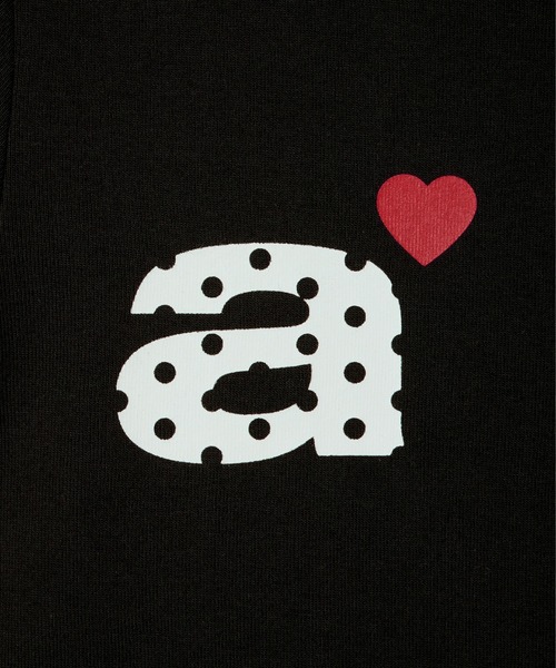 aeae ドットT DOT SMALL LETTER TEE（Tシャツ/カットソー）｜aeae