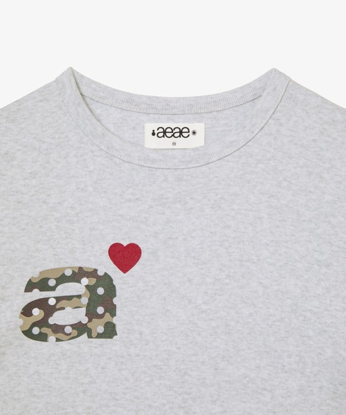DOT SMALL LETTER TEE（Tシャツ/カットソー）｜aeae（エーイーエーイー