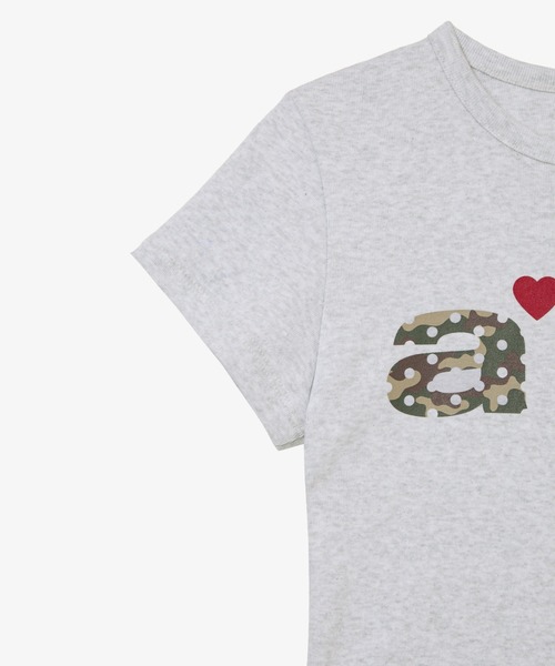 DOT SMALL LETTER TEE（Tシャツ/カットソー）｜aeae（エーイーエーイー