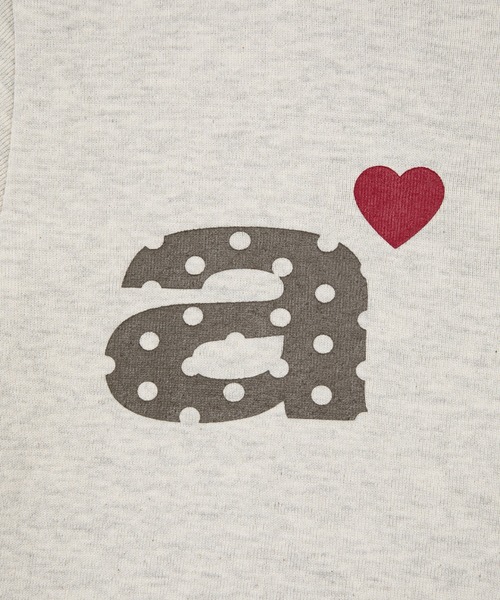 DOT SMALL LETTER TEE（Tシャツ/カットソー）｜aeae（エーイーエーイー