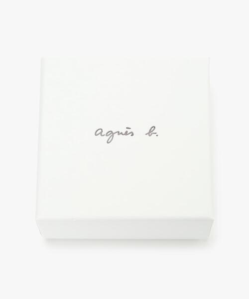 追跡有★agnes b. \"give love\" シルバー チェーンブレスレット リンクチェーンブレス / silver B017 | GENAC ROUE