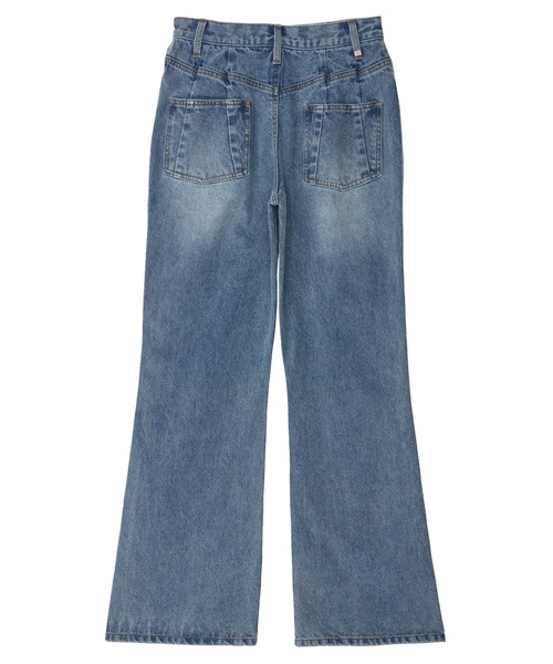 パンツ Ameri NEEDLE STRIPE DENIM PANTS Hickory Stripe Denim Pants［25B001-AMY］ストライプデニム