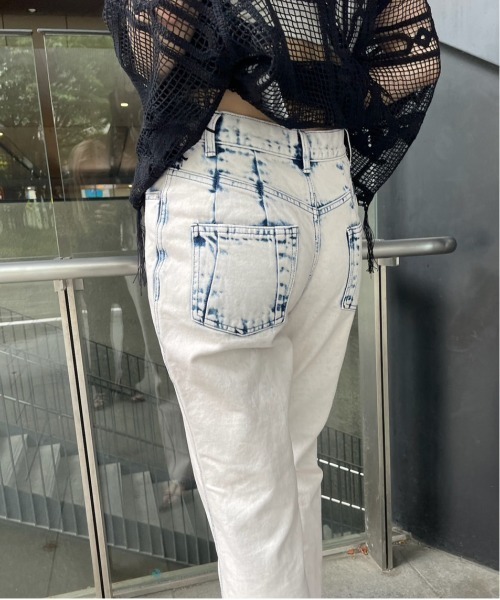 は。様Ameri Vintage SENSU DETAIL DENIM PANT SENSU DETAIL DENIM PANTS