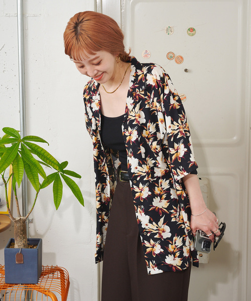 B.C STOCK(ベーセーストック)の「【ZOZO限定】手洗い可 / アソート柄シャツ(シャツ/ブラウス・レディース・ブラウン/ブラック/その他16・FREE)」の10枚目の写真