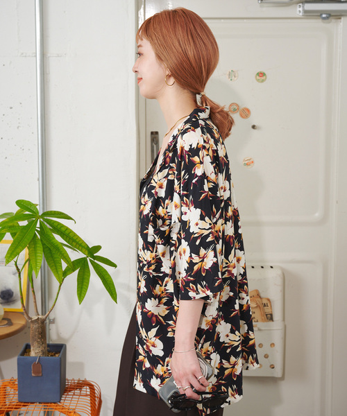 B.C STOCK(ベーセーストック)の「【ZOZO限定】手洗い可 / アソート柄シャツ(シャツ/ブラウス・レディース・ブラウン/ブラック/その他16・FREE)」の11枚目の写真