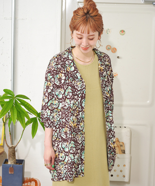 B.C STOCK(ベーセーストック)の「【ZOZO限定】手洗い可 / アソート柄シャツ(シャツ/ブラウス・レディース・ブラウン/ブラック/その他16・FREE)」の19枚目の写真