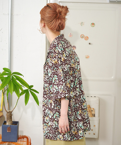 B.C STOCK(ベーセーストック)の「【ZOZO限定】手洗い可 / アソート柄シャツ(シャツ/ブラウス・レディース・ブラウン/ブラック/その他16・FREE)」の20枚目の写真