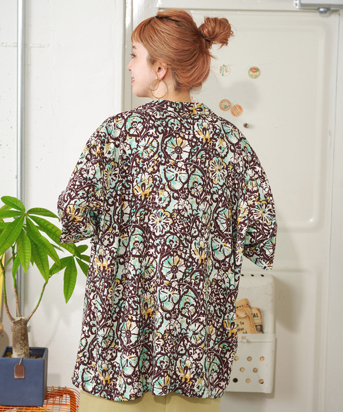 B.C STOCK(ベーセーストック)の「【ZOZO限定】手洗い可 / アソート柄シャツ(シャツ/ブラウス・レディース・ブラウン/ブラック/その他16・FREE)」の21枚目の写真