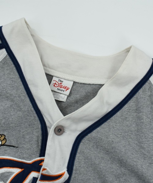 DISNEY VINTAGE(ディズニーヴィンテージ)の「【USED】90’s Disney “Tigger” キャラクター ベースボールシャツ(シャツ/ブラウス・メンズ・グレー・X-LARGE)」の6枚目の写真