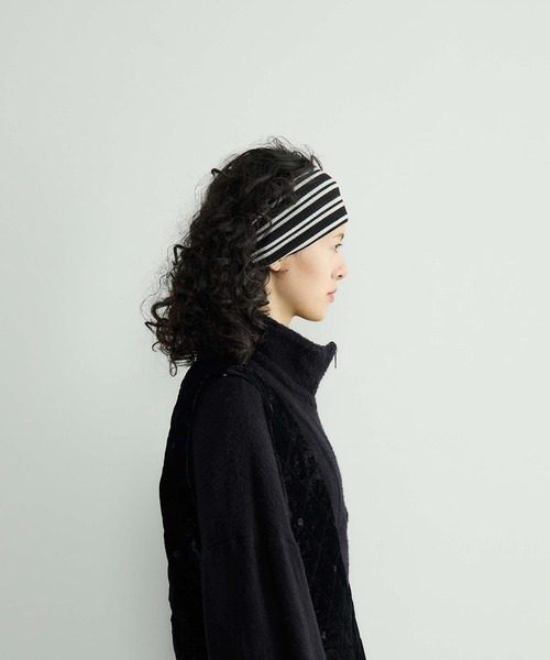 La Maison de Lyllis（メゾンドリリス）の「【La Maison de Lyllis】HAIRBAND ヘアバンド（ヘアバンド・レディース・ブラック/グリーン/オレンジ/ベージュ/ブラック系その他2・FREE）」の8枚目の写真