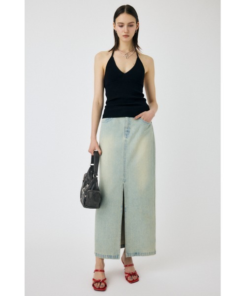 セール】DENIM MAXI PENCIL スカート（スカート）｜MOUSSY