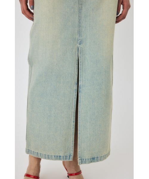 MOUSSY(マウジー)の「DENIM MAXI PENCIL スカート(スカート・レディース・ワンウォッシュ/ライトブルー・1/2)」の13枚目の写真