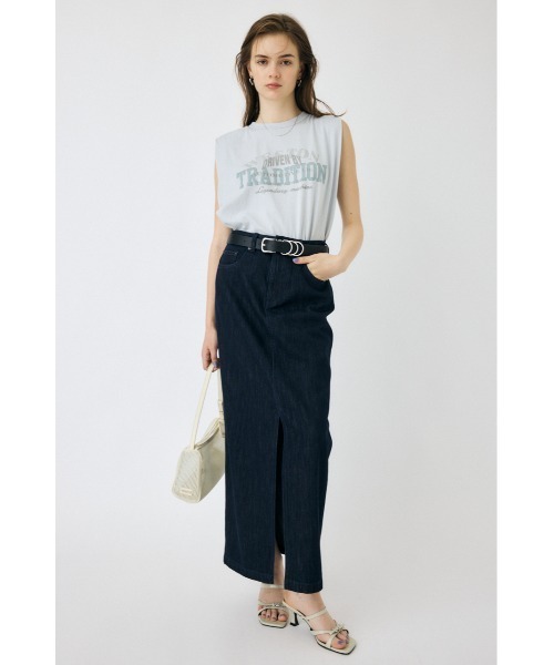 【新品タグ付き】moussy マウジー　デニムスカート DENIM ミニスカート（デニムスカート）｜MOUSSY（マウジー）の