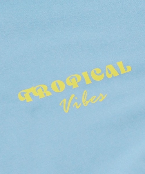 anap mimpi（アナップミンピ）の「カラー パームツリー プリント オーバーサイズ Tシャツ（Tシャツ/カットソー・レディース・ダークグレー/ミント/ブルー/オフホワイト・FREE）」の22枚目の写真