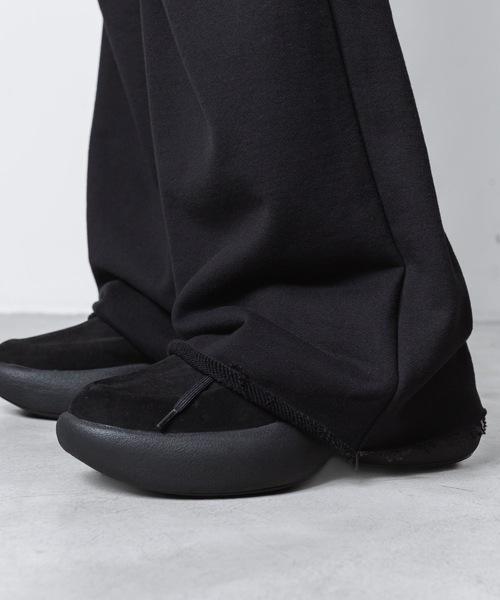 VEIN (ヴェイン)の「ジャンベルカテリー カットオフ バギートラウザーズ / JUMBERCA TERRY CUT OFF BAGGY TROUSERS(スウェットパンツ・メンズ・ブラック・2/1)」の11枚目の写真