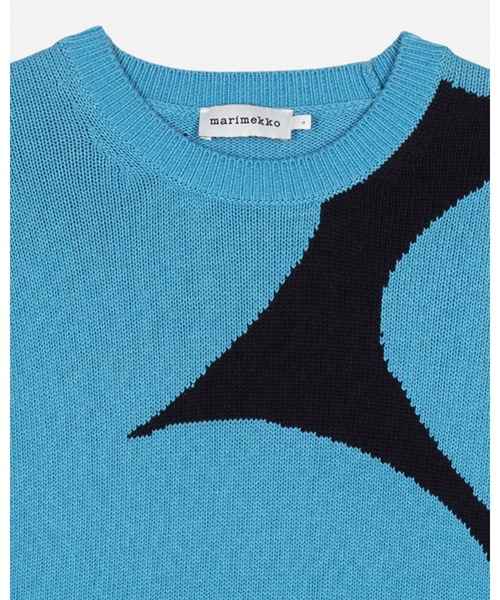 marimekko（マリメッコ）の「Sesonki Uni / knitted pullover（ニット/セーター・レディース・ブルー・SMALL/MEDIUM/LARGE/X-SMALL）」の11枚目の写真