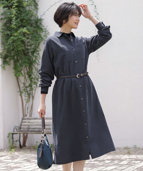 セール】ピーチポプリン ワンピース（ワンピース）｜J.PRESS Ladies（J