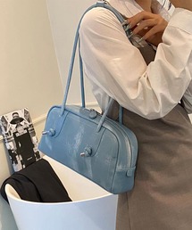 ボストンバッグ（ブルー・ネイビー/青色系）ファッション通販