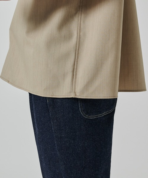 マーカウェア　CPOシャツ　リアルシェットランド　ウールメルトン　紫　サイズ1 VINTAGE 60's ビンテージ 米国製 A MELTON PRODUCT メルトン C.P.O.