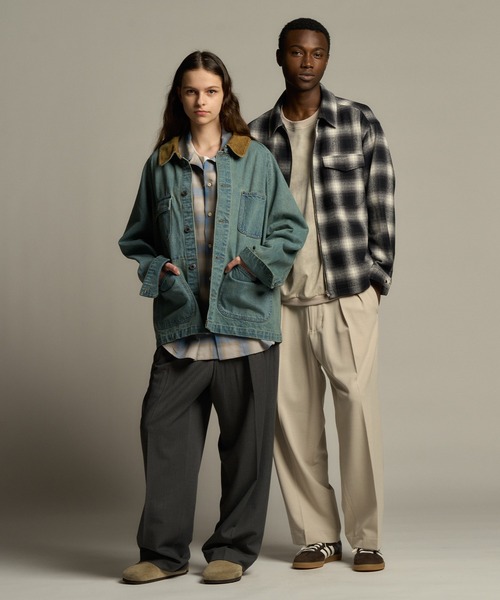 FUSE（フューズ）の「デニムカバーオールジャケット（ブルゾン・メンズ・ブラック/ブルー・01/03/02）」の20枚目の写真