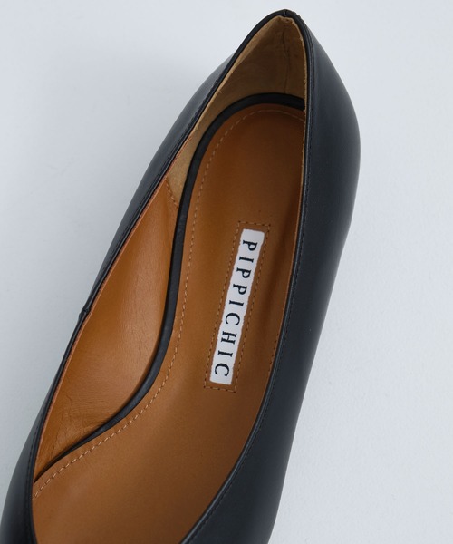 Pippichic（ピッピシック）の「【PIPPICHIC/ピッピシック】PP25-ANNA V JEWERLY 9/ポインテッドトゥビジューフラットシューズ/バレエシューズ（バレエシューズ・レディース・ブラック・6h/7h/8）」の8枚目の写真