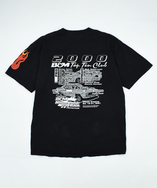 LABORATORY R(ラボラトリーアール)の「【USED】Y2K All sports “B&W” レーシング Tシャツ USA製(Tシャツ/カットソー・メンズ・ブラック・X-LARGE)」の5枚目の写真