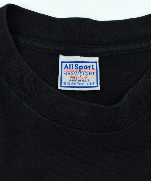 LABORATORY R(ラボラトリーアール)の「【USED】Y2K All sports “B&W” レーシング Tシャツ USA製(Tシャツ/カットソー・メンズ・ブラック・X-LARGE)」の7枚目の写真