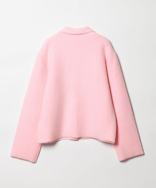 EMMEL REFINES（エメルリファインズ）の「＜EMMEL REFINES＞EM セッケツ フェザーヤーン エリツキ カーディガン（カーディガン/ボレロ・レディース・オフホワイト/ライトピンク/イエロー・FREE）」の16枚目の写真