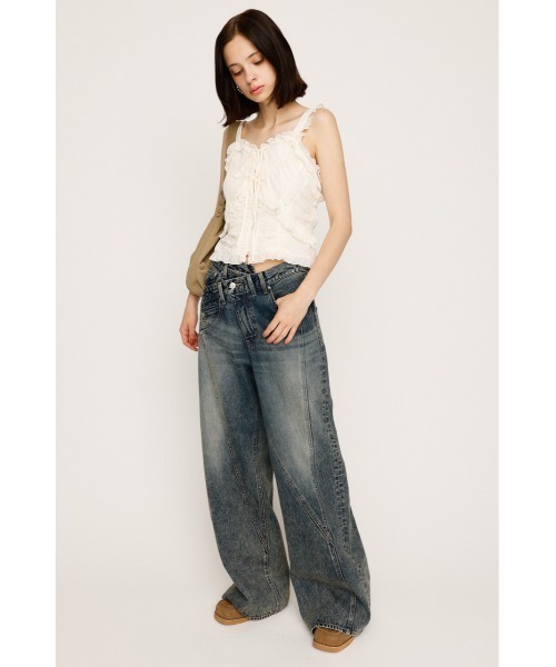 SLY（スライ）の「J/W SWITCHING STRAIGHT PT ジャストウエスト